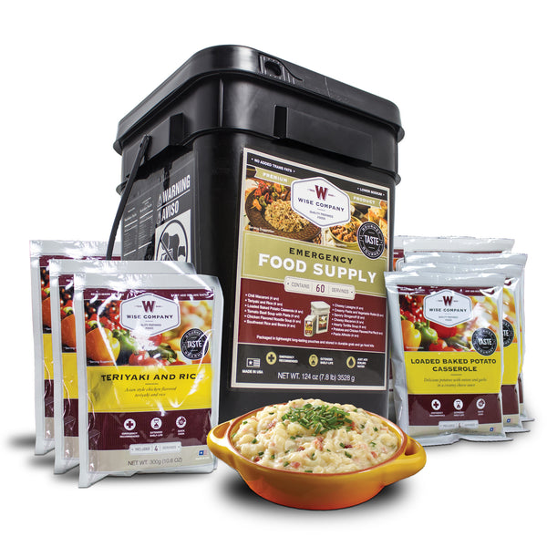 60 Serving Entrée Only Grab and Go Food Kit