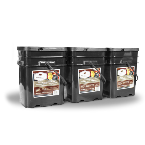 360 Serving Freeze Dried Fruit and Gourmet Snack Combination