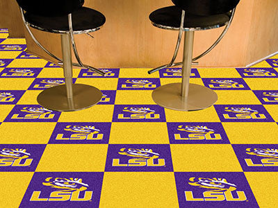 Louisiana State University Carpet Tile