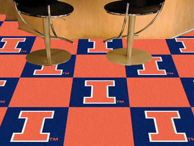 University of Illinois Carpet Tile