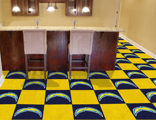 NFL - San Diego Chargers Carpet Tile