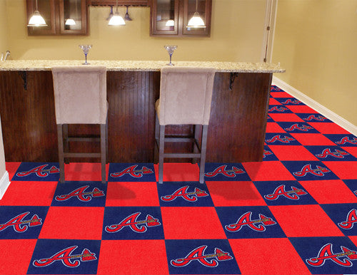 MLB - Atlanta Braves Carpet Tile