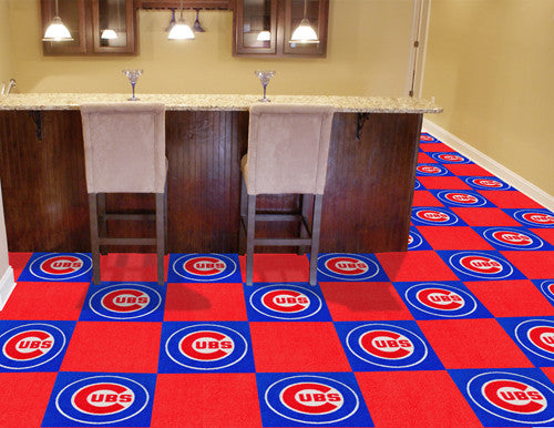 MLB - Chicago Cubs Carpet Tile