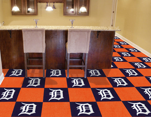 MLB - Detroit Tigers Carpet Tile