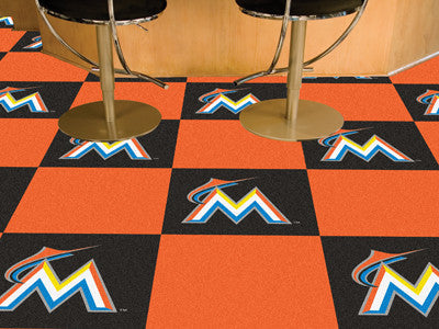 MLB - Miami Marlins Carpet Tile