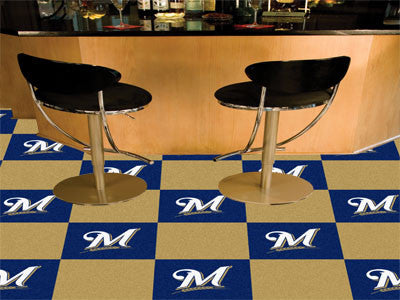 MLB - Milwaukee Brewers Carpet Tile