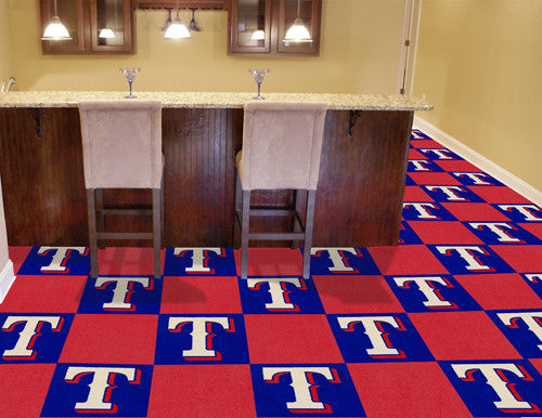 MLB - Texas Rangers Carpet Tile