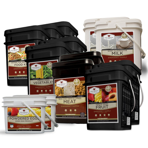 Gluten Free Premier Kit – 1 Month Supply for 1 Person - 1 GF 84 Serving,1 Milk , 1 GF Fruit, 1 GF Veggie, 1 GF Protein & 1 Egg