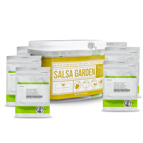 Salsa Heirloom Seed Bucket