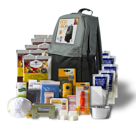 5 Day SOLAR Survival Backpack